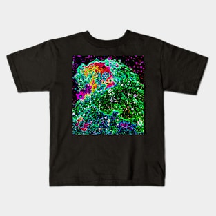 Black Panther Art - Glowing Edges 620 Kids T-Shirt